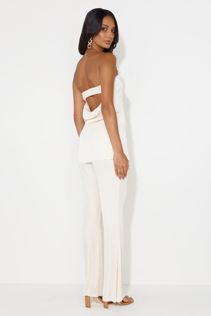 Cover Girl Pants Champagne sold by Hello Molly product image thumbnail 4