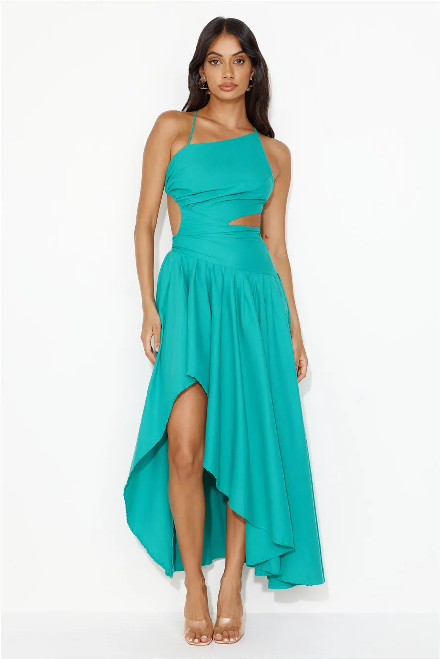 Frolicking Fields Midi Dress Green sold by Hello Molly product image thumbnail 2