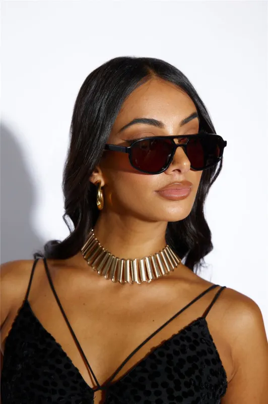 BANBE The Ashley Sunglasses Black Caramel sold by Hello Molly