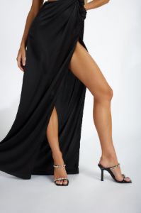 BILLINI Orison Heels Black Crinkle-Diamante sold by Hello Molly
