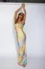 Party Pop Maxi Dress Multi sold by Hello Molly