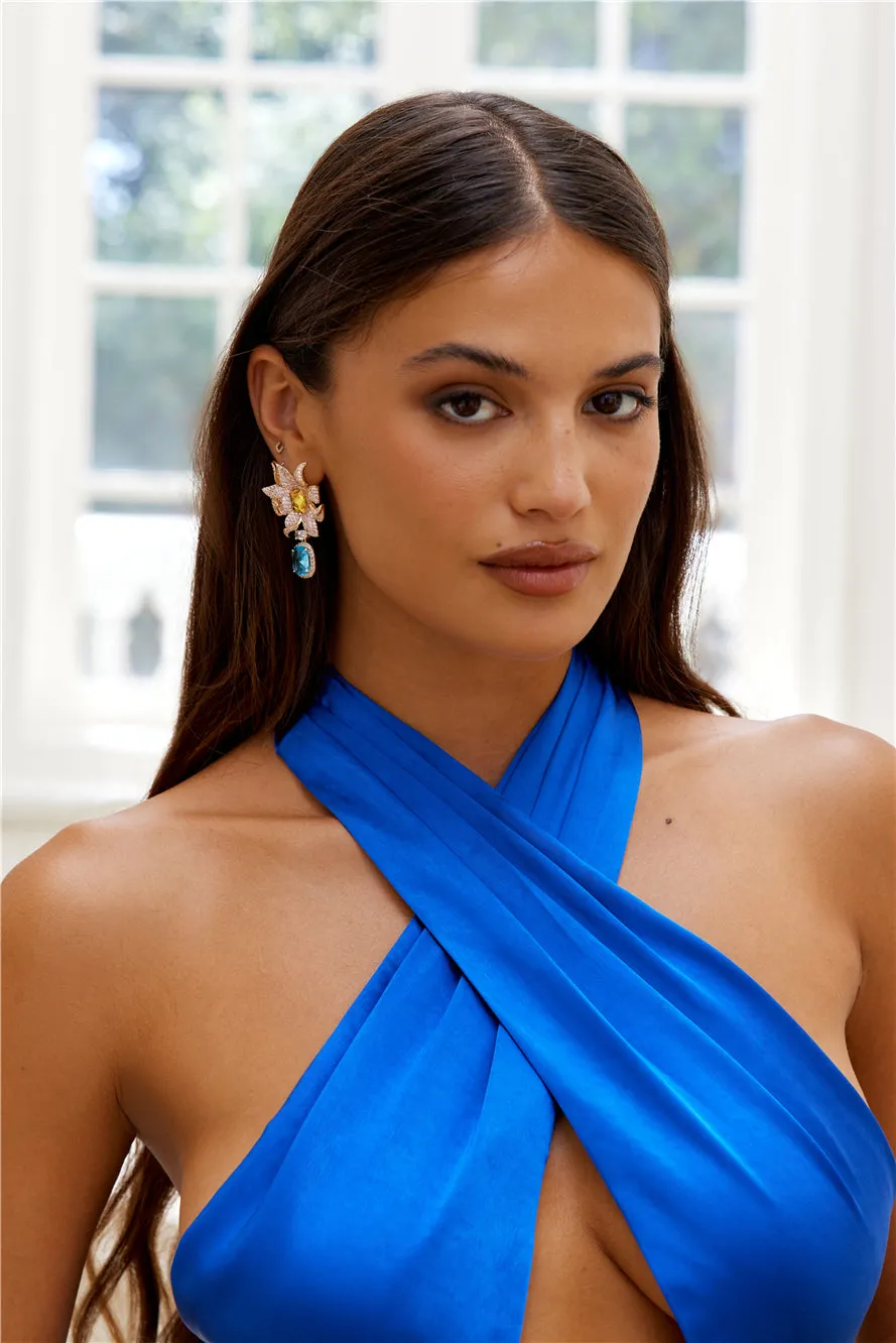 18k Gold Plated Lavina Earrings Gold sold by Hello Molly product image thumbnail 4