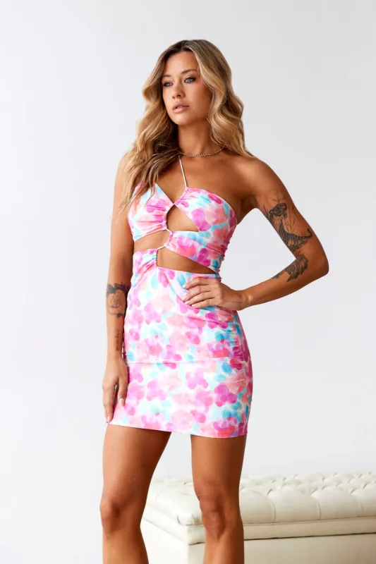 HELLO MOLLY Picturesque Mini Dress Multi sold by Hello Molly