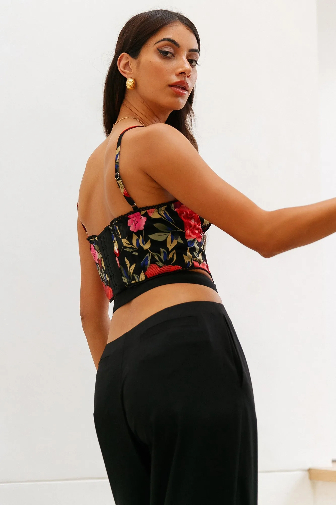 HELLO MOLLY My Queendom Crop Black sold by Hello Molly product image thumbnail 5