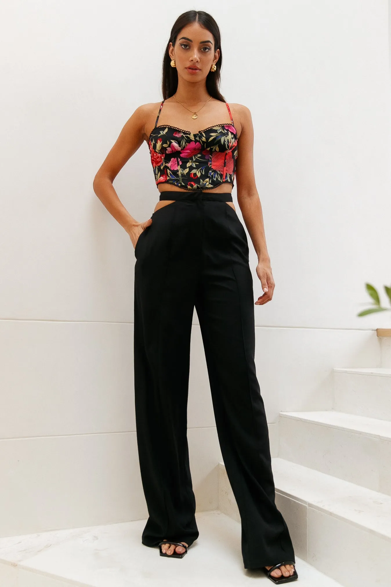 HELLO MOLLY My Queendom Crop Black sold by Hello Molly product image thumbnail 2