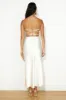 VIPs Accepted Satin Midi Skirt Champagne sold by Hello Molly