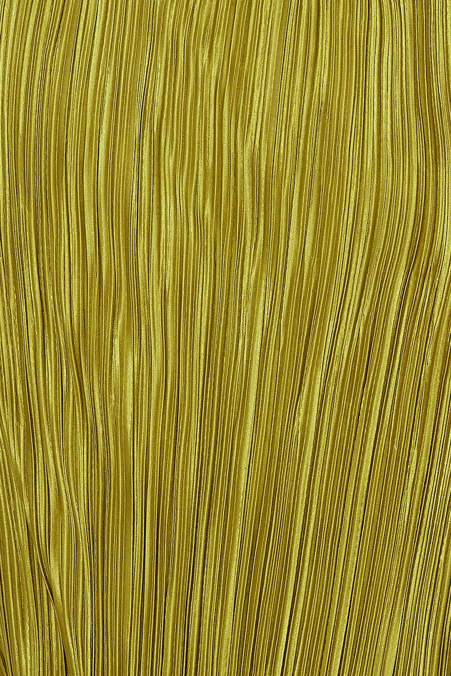 Give Me Plisse Midi Dress Olive sold by Hello Molly product image thumbnail 5