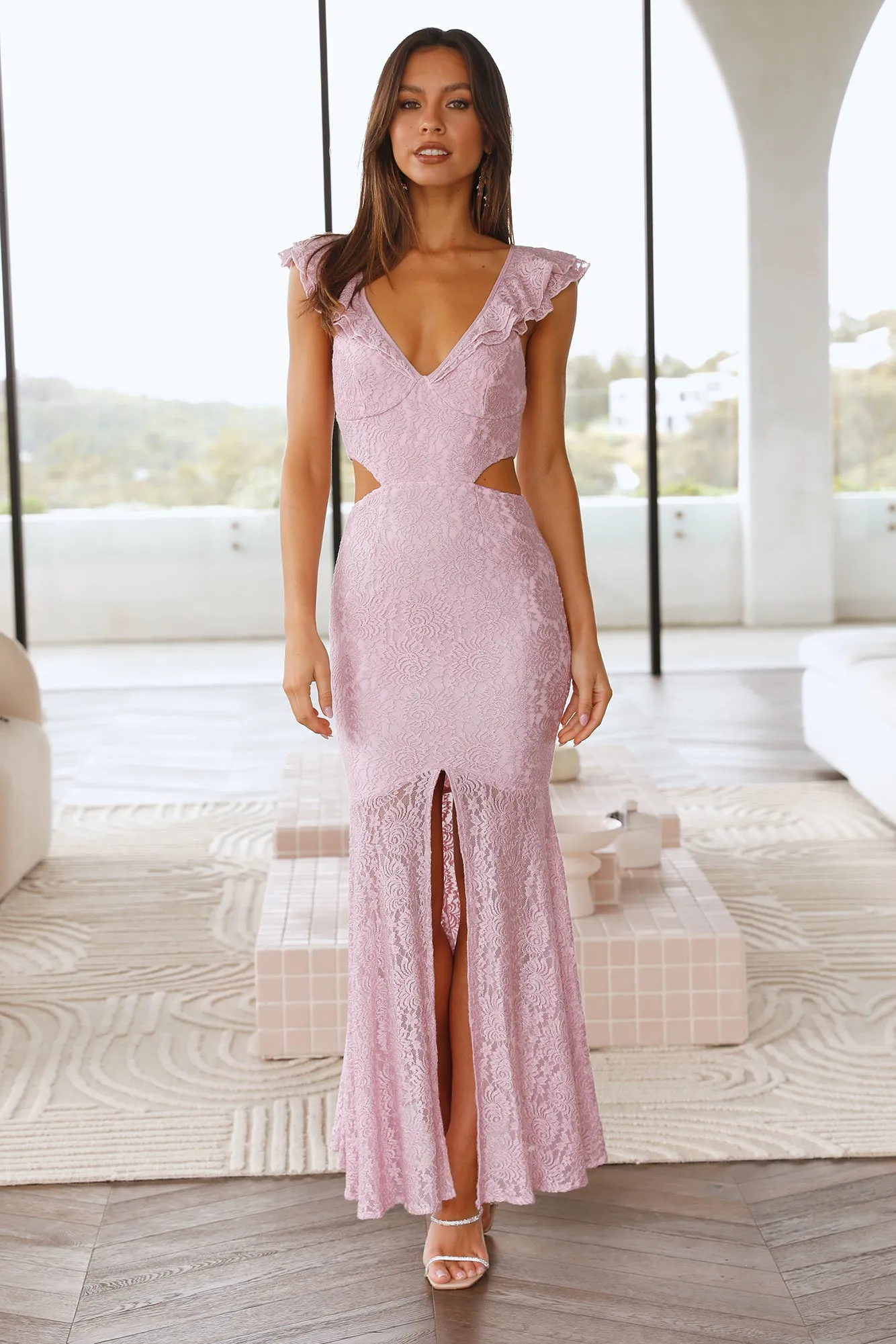 Dreaming Daily Maxi Dress Pink sold by Hello Molly