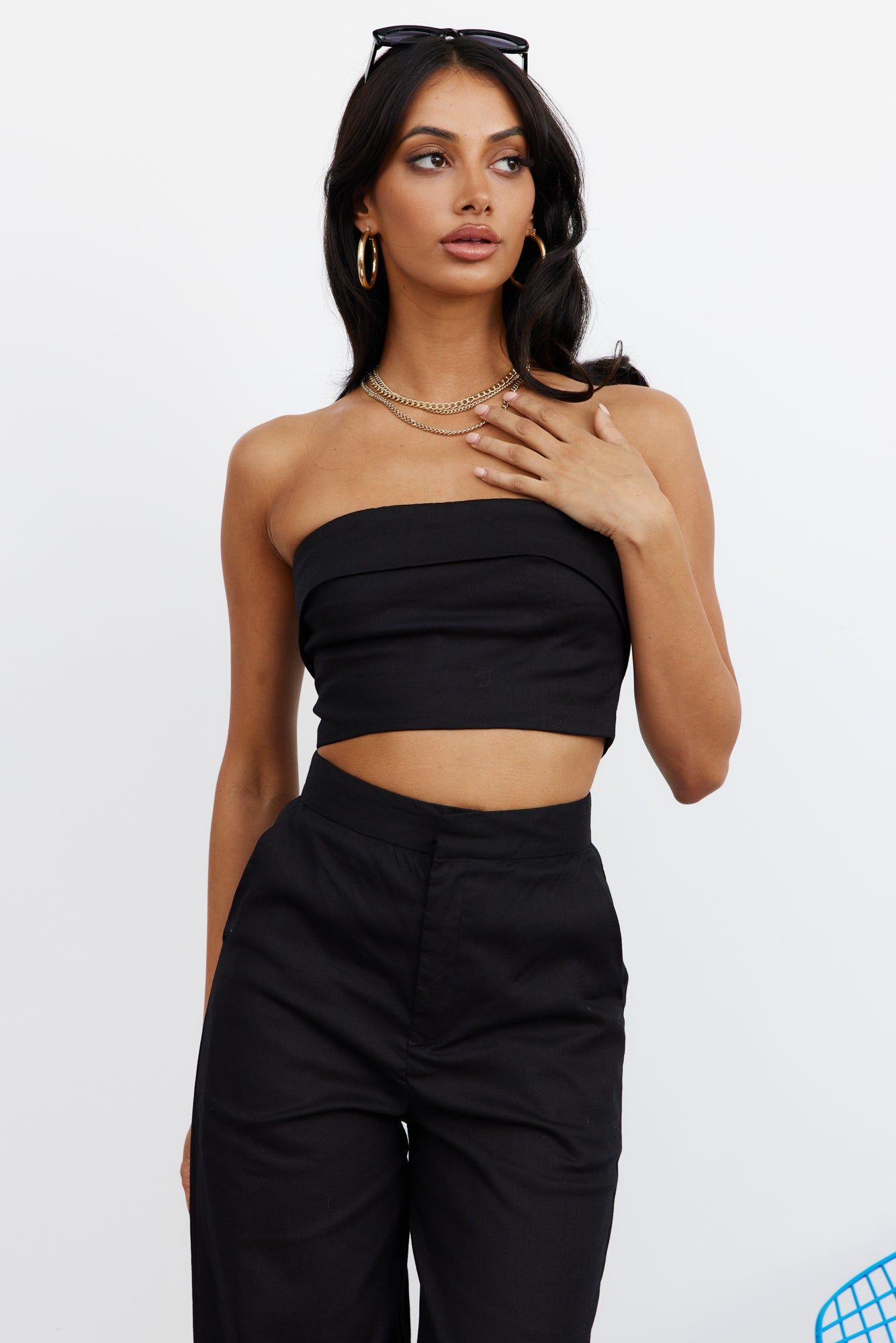 First Move Crop Black sold by Hello Molly product image thumbnail 2