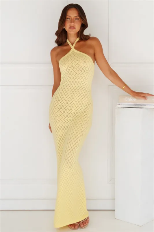 Simi Maxi Dress Yellow sold by Hello Molly