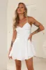 Flirt With Me Mini Dress White sold by Hello Molly