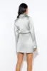Love To Dance Satin Mini Dress Sage sold by Hello Molly