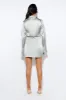 Love To Dance Satin Mini Dress Sage sold by Hello Molly