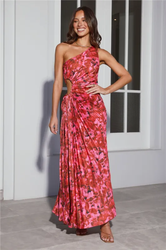 Season Of Style Maxi Dress Pink sold by Hello Molly