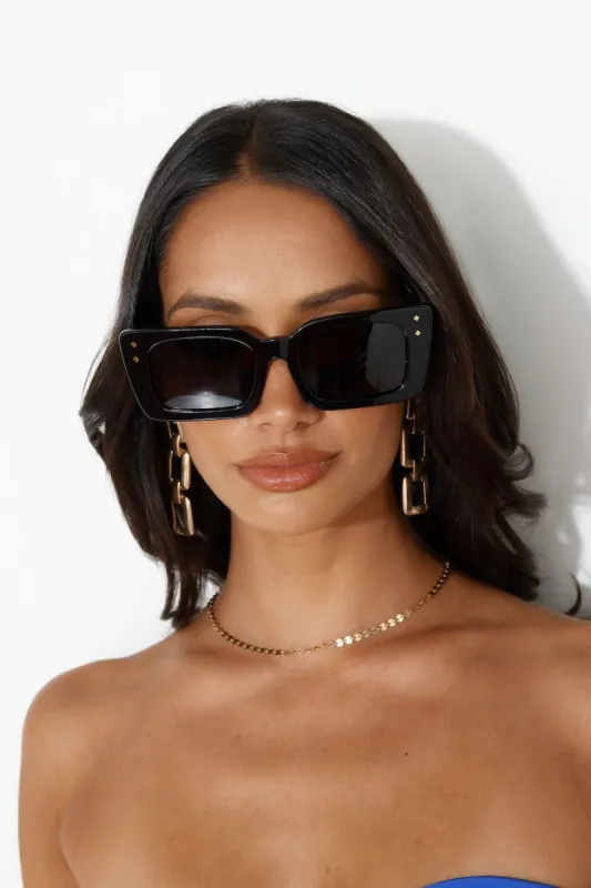 BANBE The Candice Sunglasses Black Ink sold by Hello Molly