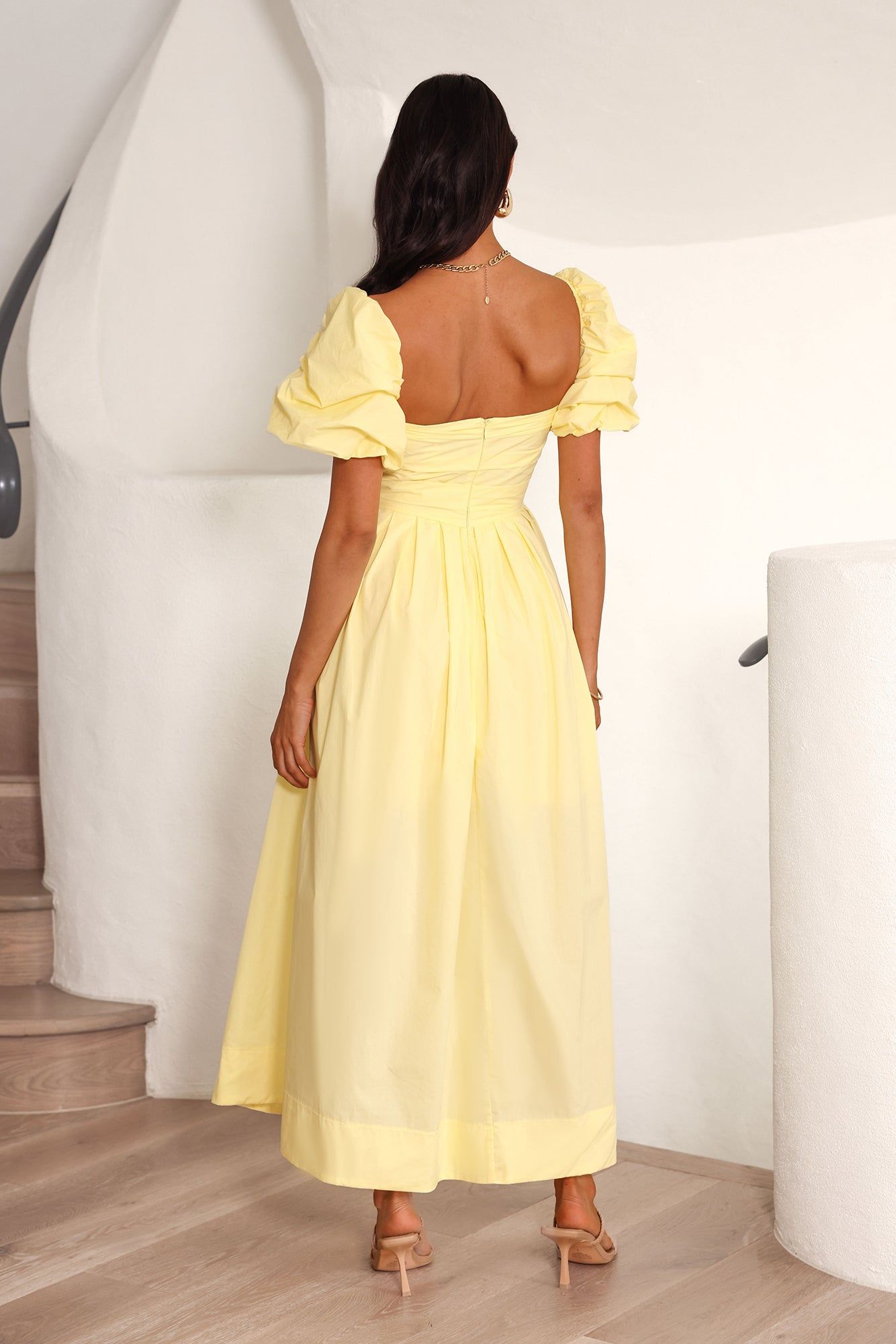 Birthday Picnic Midi Dress Yellow sold by Hello Molly product image thumbnail 6