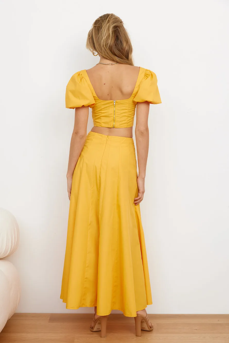 Orchard Field Maxi Skirt Yellow sold by Hello Molly product image thumbnail 5