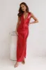 RUNAWAY Blaise Maxi Dress Red sold by Hello Molly