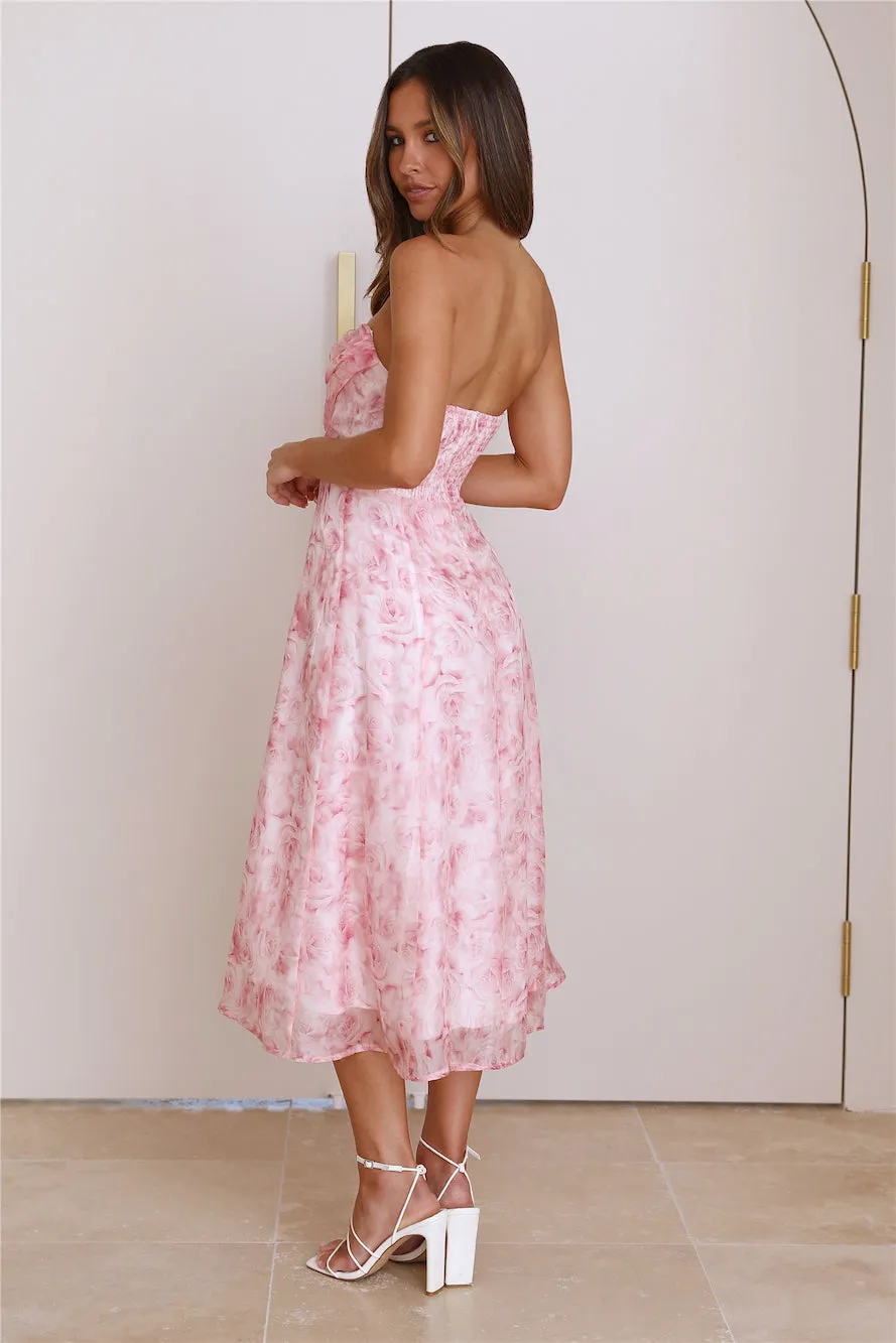 Fancy Day Midi Dress Pink sold by Hello Molly product image thumbnail 4
