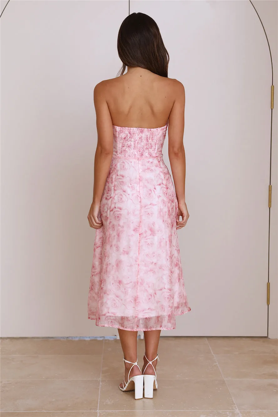 Fancy Day Midi Dress Pink sold by Hello Molly product image thumbnail 5