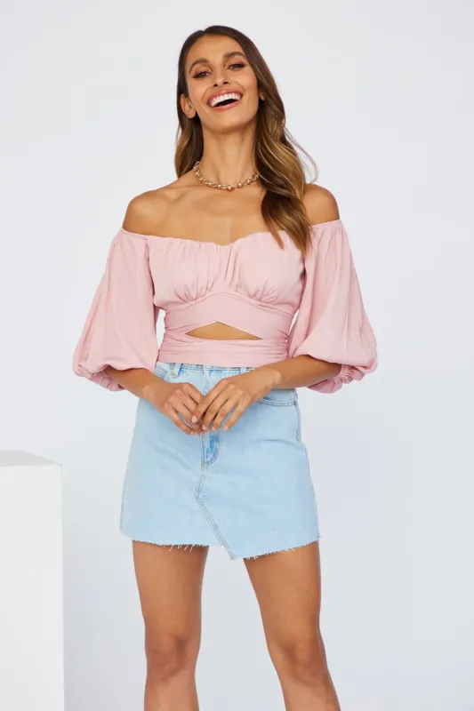 Living Doll Crop Top Blush sold by Hello Molly