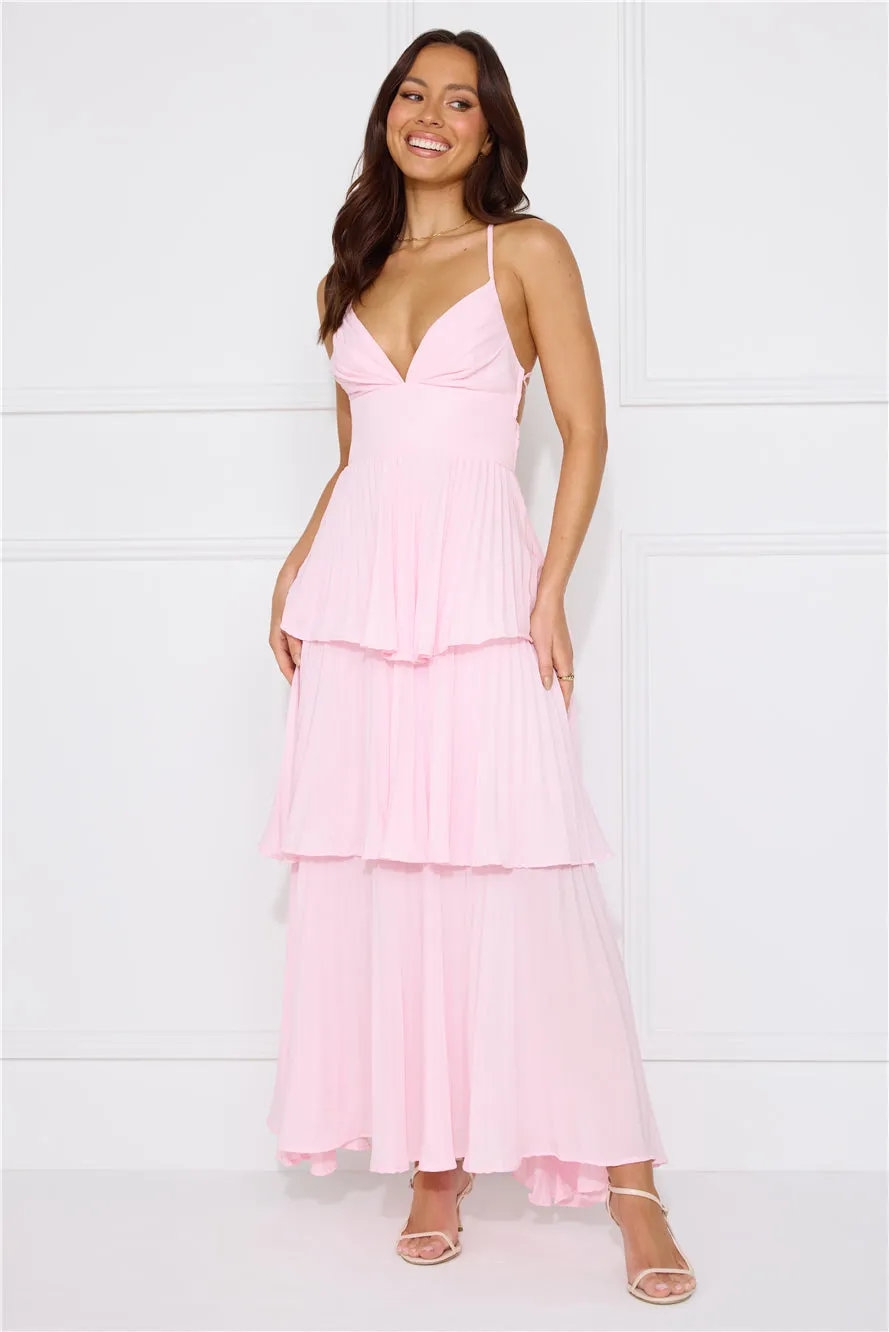 Fashionably Ever After Maxi Dress Pink sold by Hello Molly product image thumbnail 2