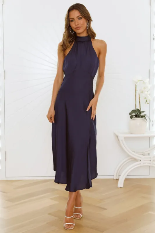 No Tears Here Maxi Dress Navy sold by Hello Molly