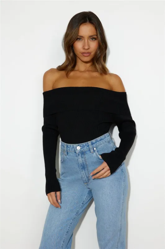 Warm Yet Cool Top Black sold by Hello Molly