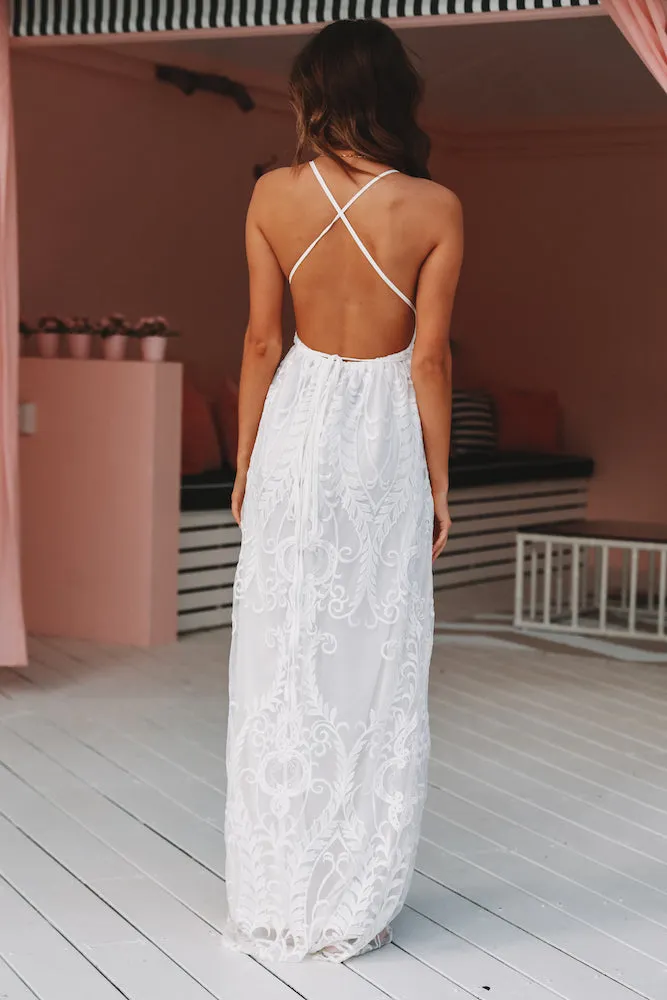 East Atlanta Maxi Dress White sold by Hello Molly product image thumbnail 5