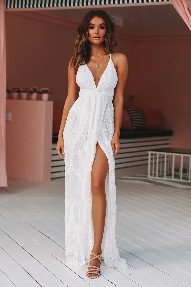 East Atlanta Maxi Dress White sold by Hello Molly product image thumbnail 3