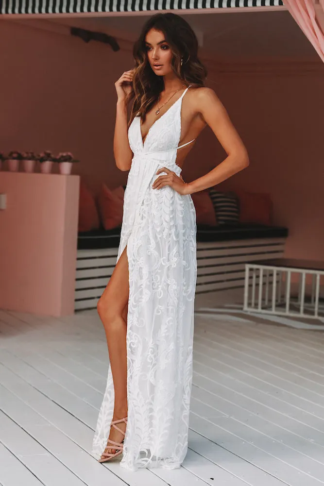 East Atlanta Maxi Dress White sold by Hello Molly product image thumbnail 4