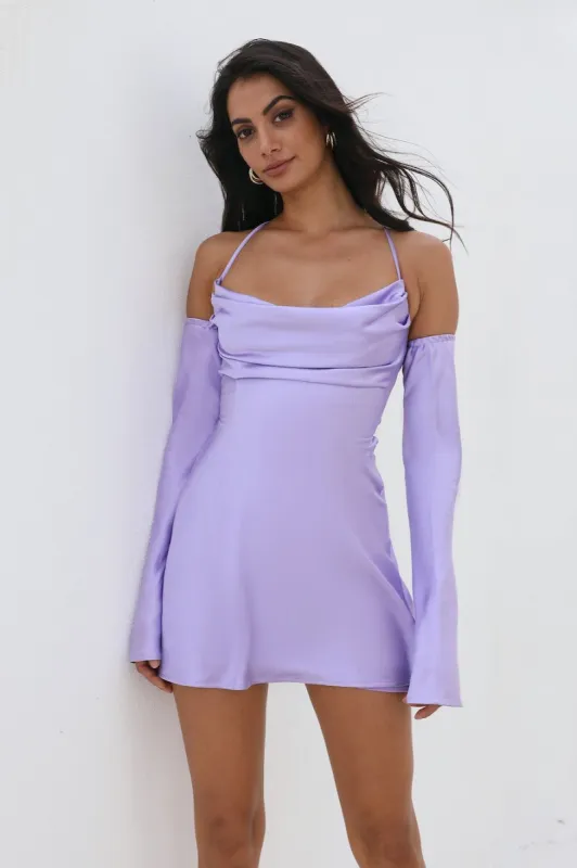 RUNAWAY Ciaga Dress Lilac sold by Hello Molly