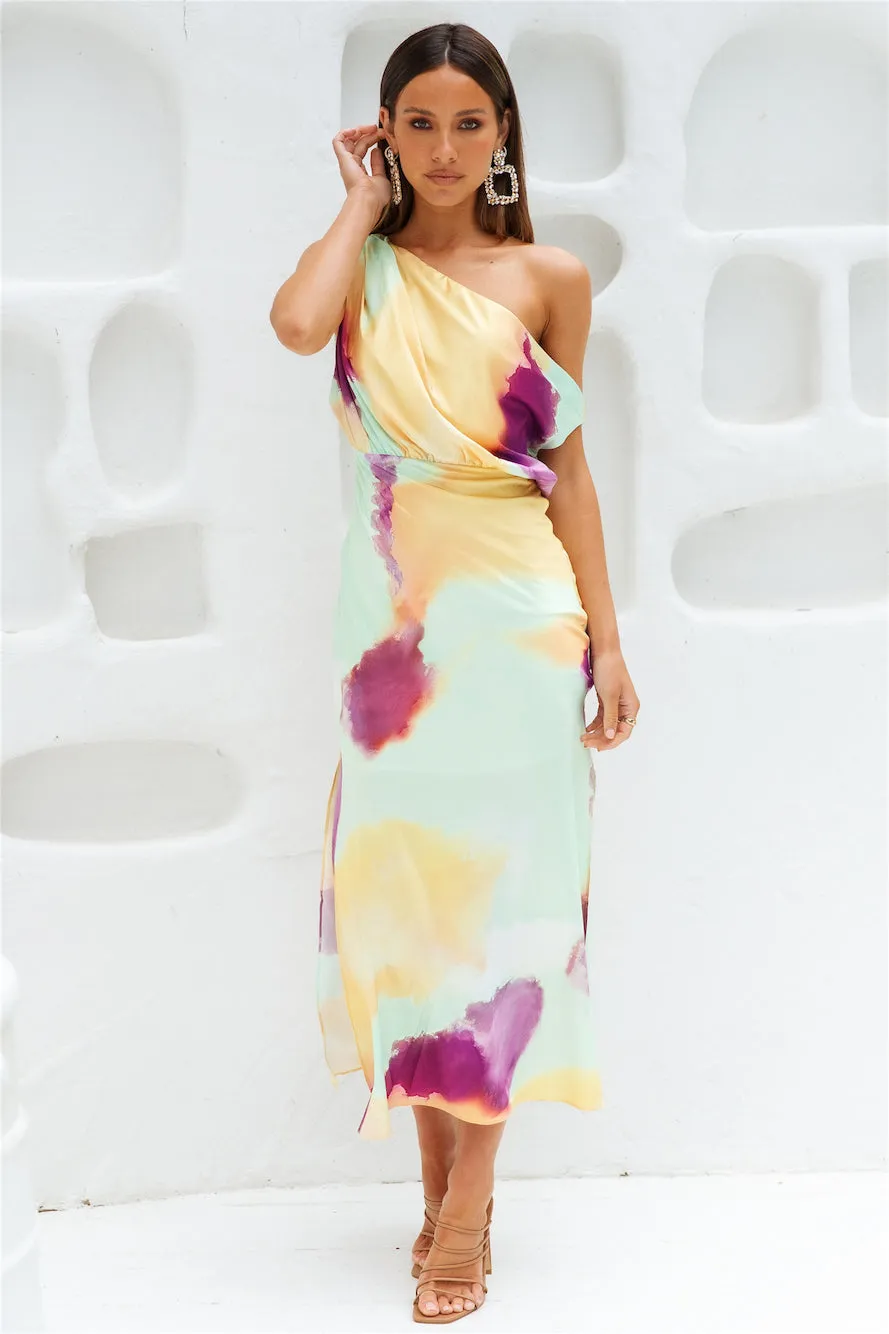 Talk To Me Midi Dress Multi sold by Hello Molly product image thumbnail 5