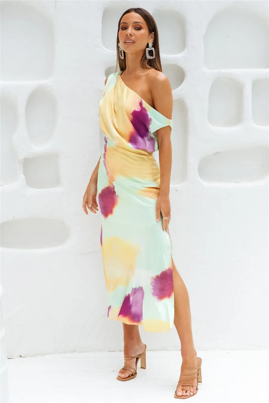 Talk To Me Midi Dress Multi sold by Hello Molly product image thumbnail 2