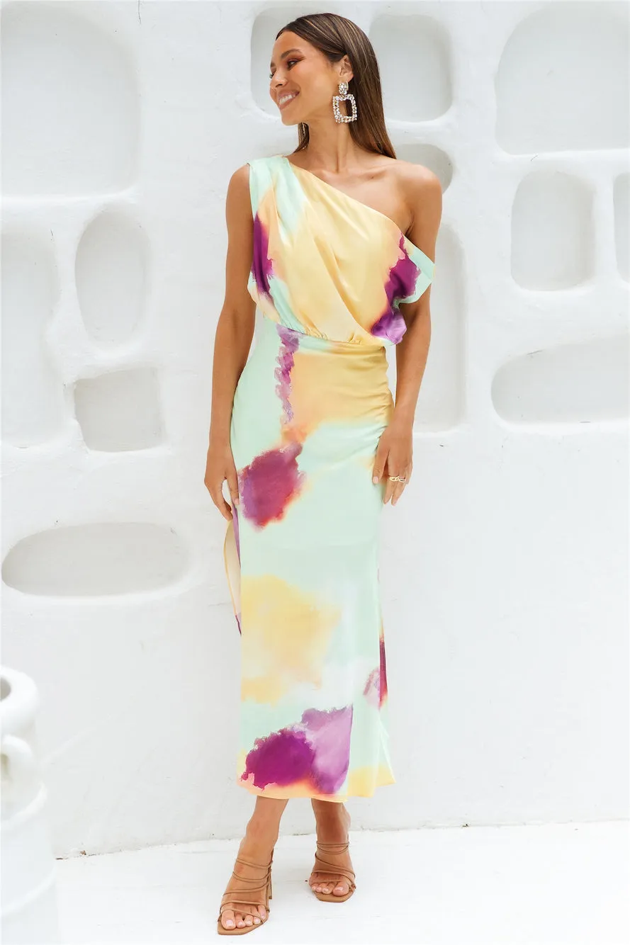 Talk To Me Midi Dress Multi sold by Hello Molly product image thumbnail 3