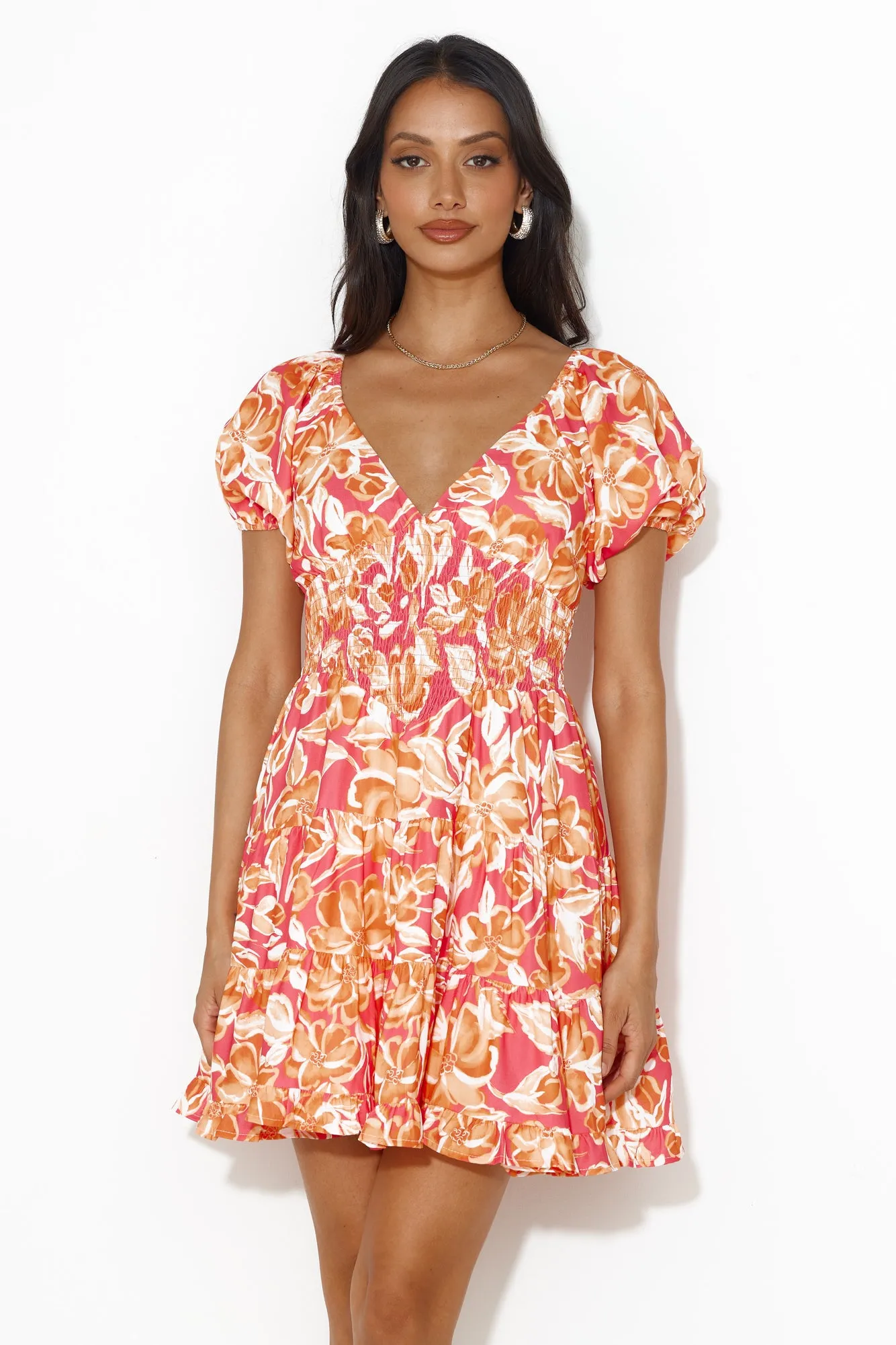 Relaxed Time Mini Dress Pink sold by Hello Molly