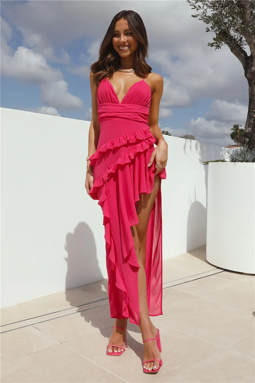 People Pleaser Maxi Dress Pink sold by Hello Molly product image thumbnail 3