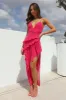 People Pleaser Maxi Dress Pink sold by Hello Molly