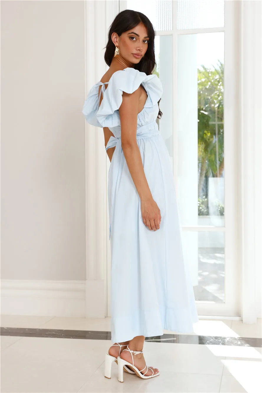Dress Of The Day Maxi Dress Blue sold by Hello Molly product image thumbnail 4