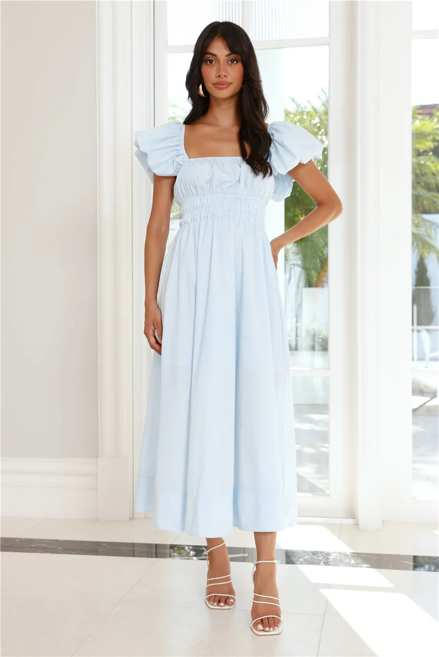 Dress Of The Day Maxi Dress Blue sold by Hello Molly