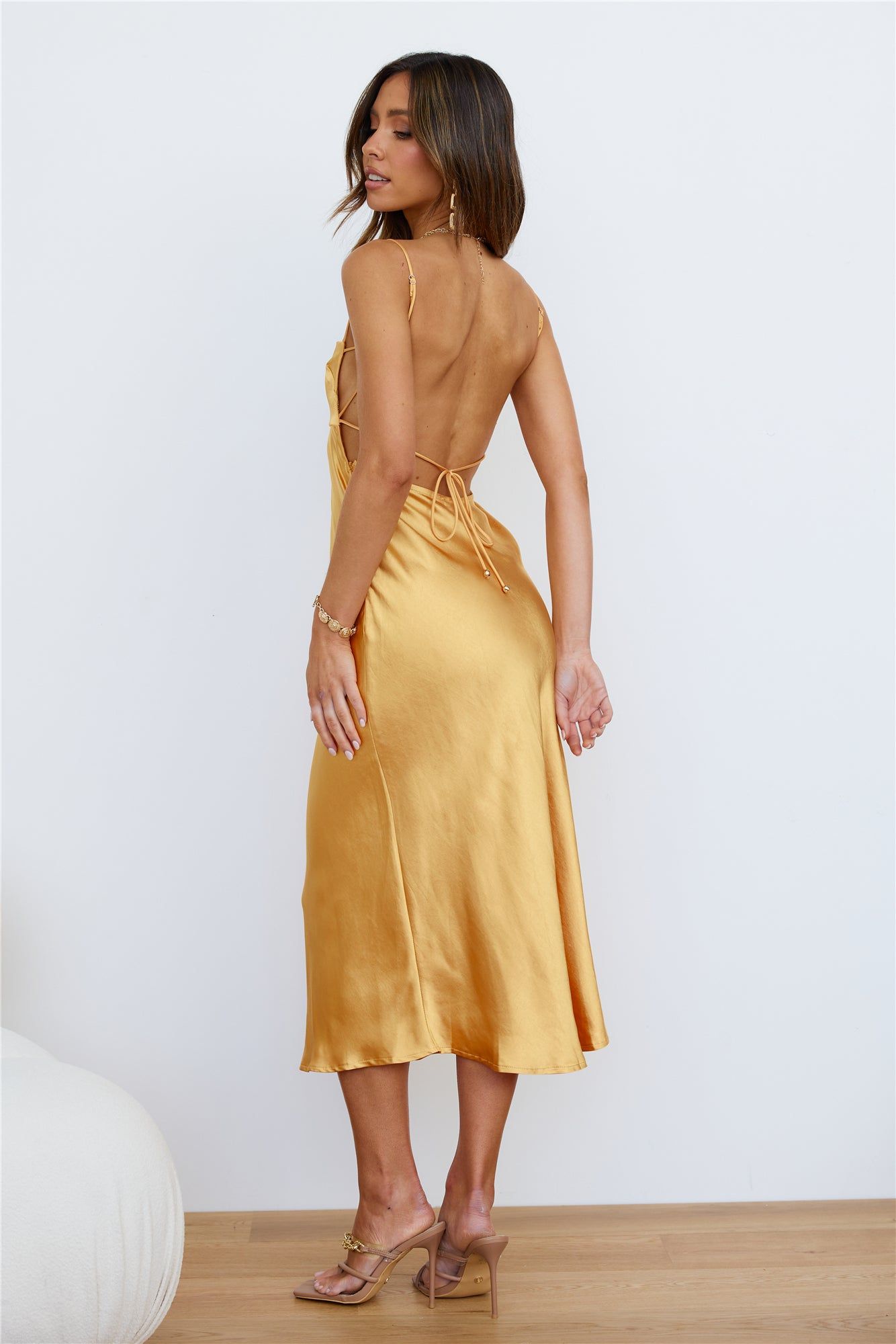 No Advice Midi Dress Mango sold by Hello Molly product image thumbnail 3