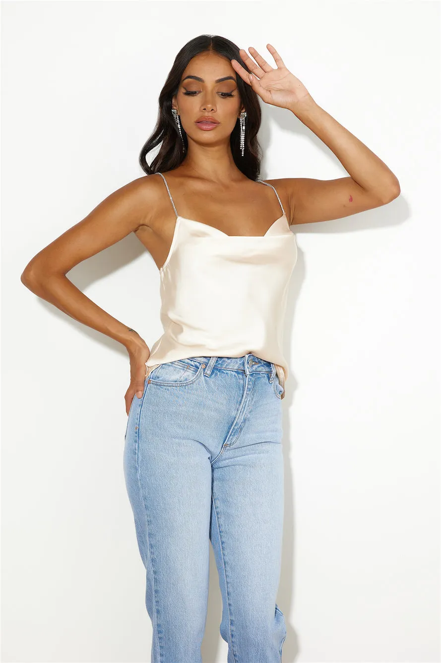 Main Girl Top Champagne sold by Hello Molly product image thumbnail 3