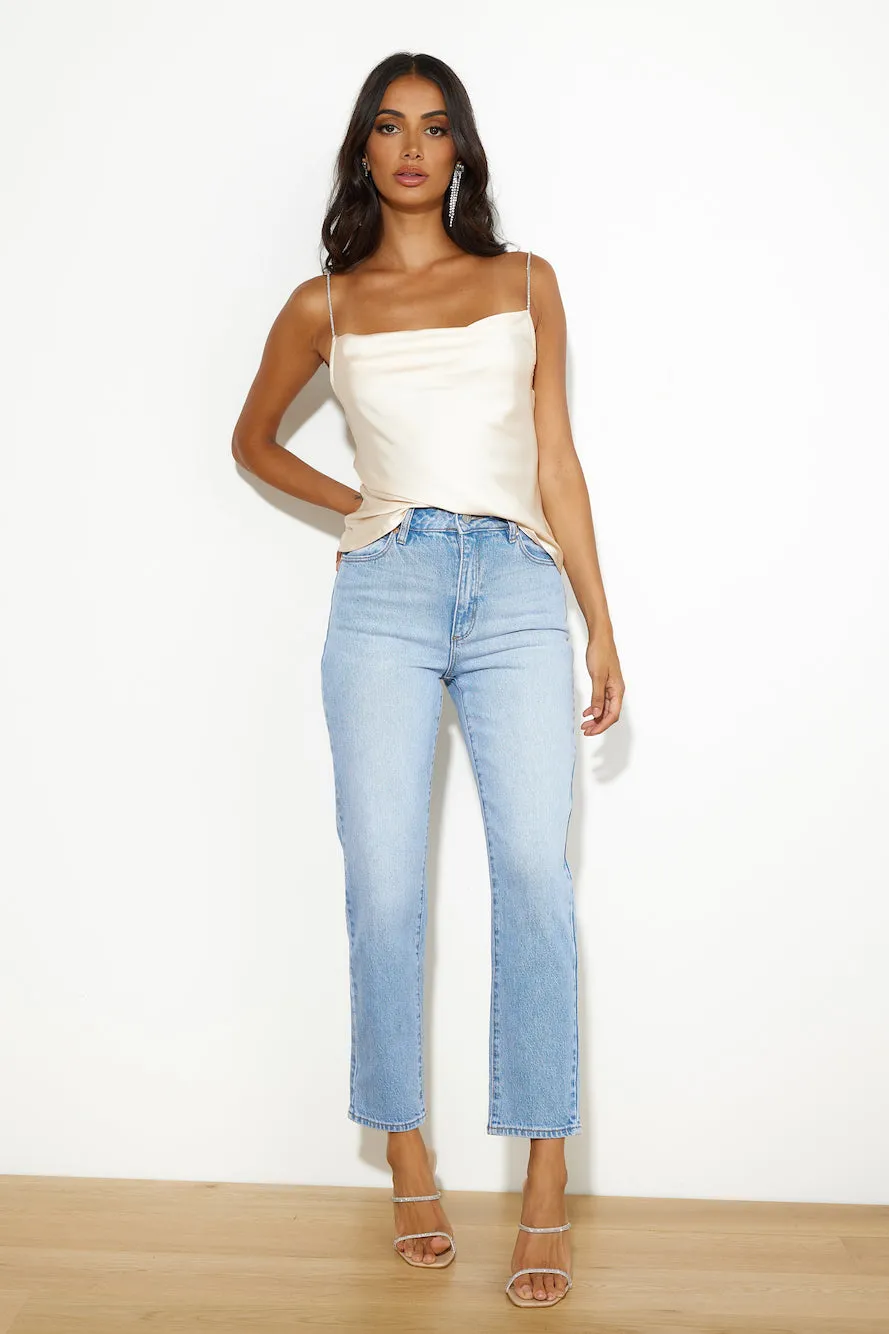 Main Girl Top Champagne sold by Hello Molly product image thumbnail 4