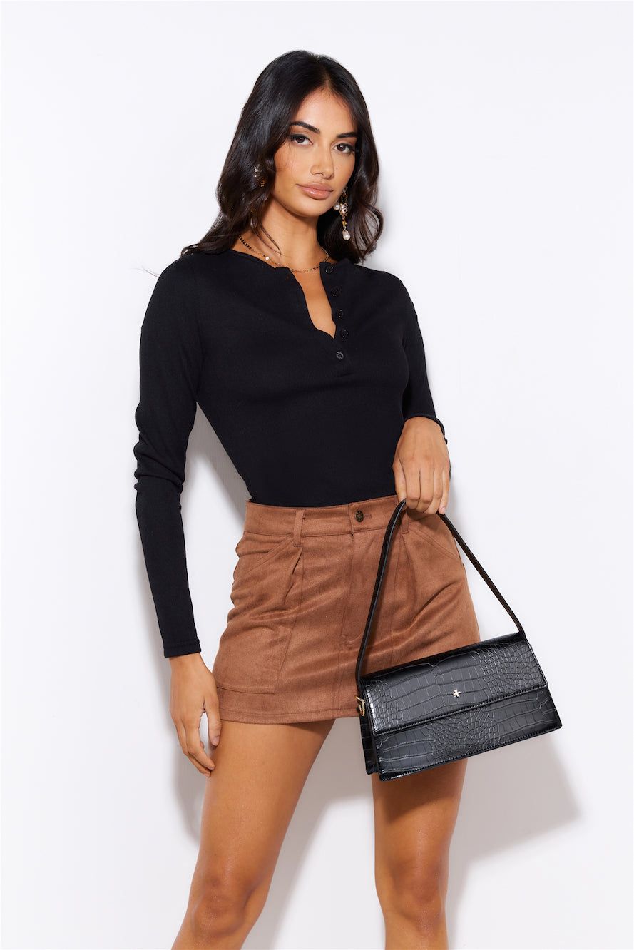 Rewear Ribbed Top Black sold by Hello Molly product image thumbnail 2