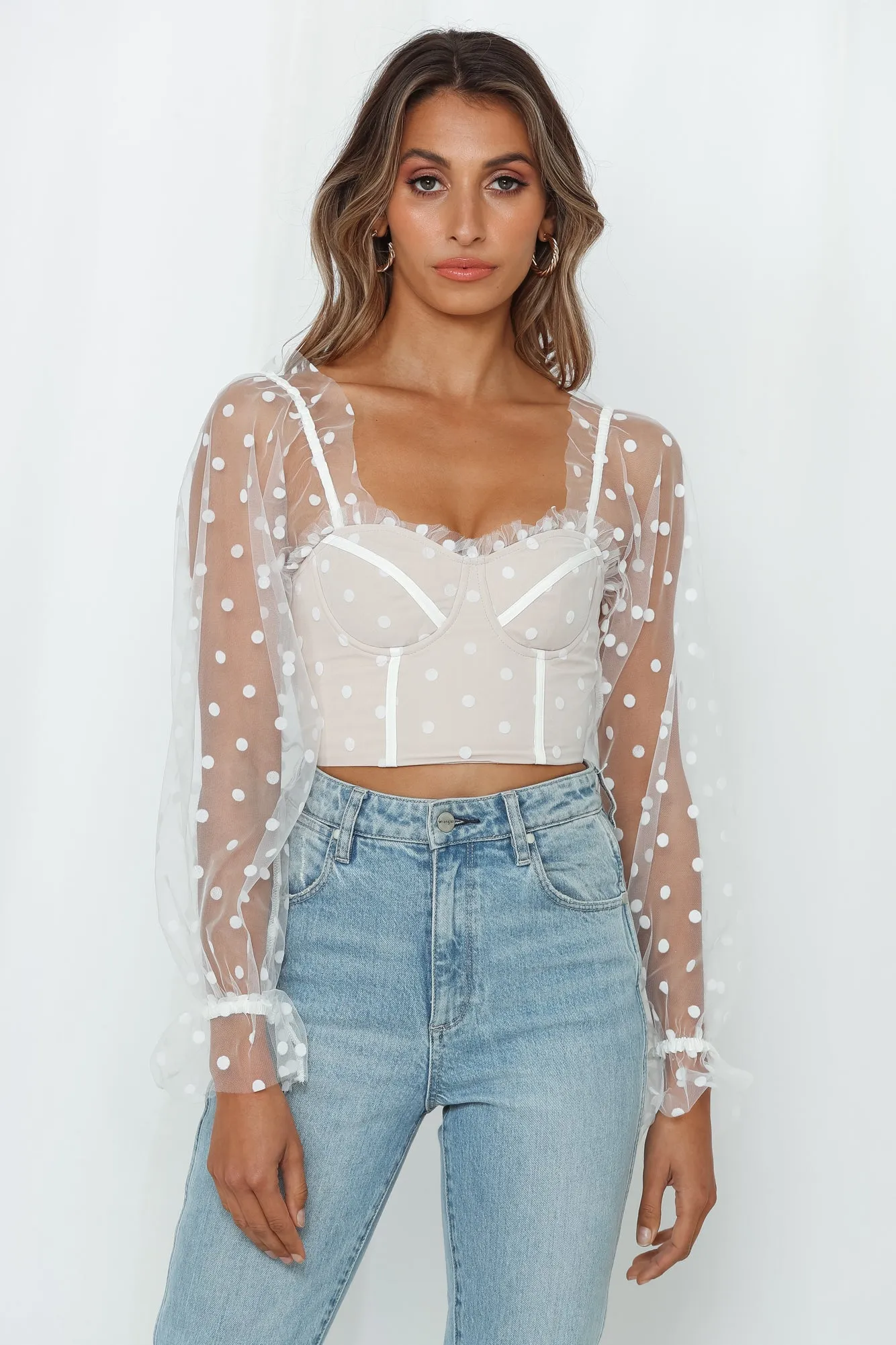 Malibu Sunset Top White sold by Hello Molly product image thumbnail 2