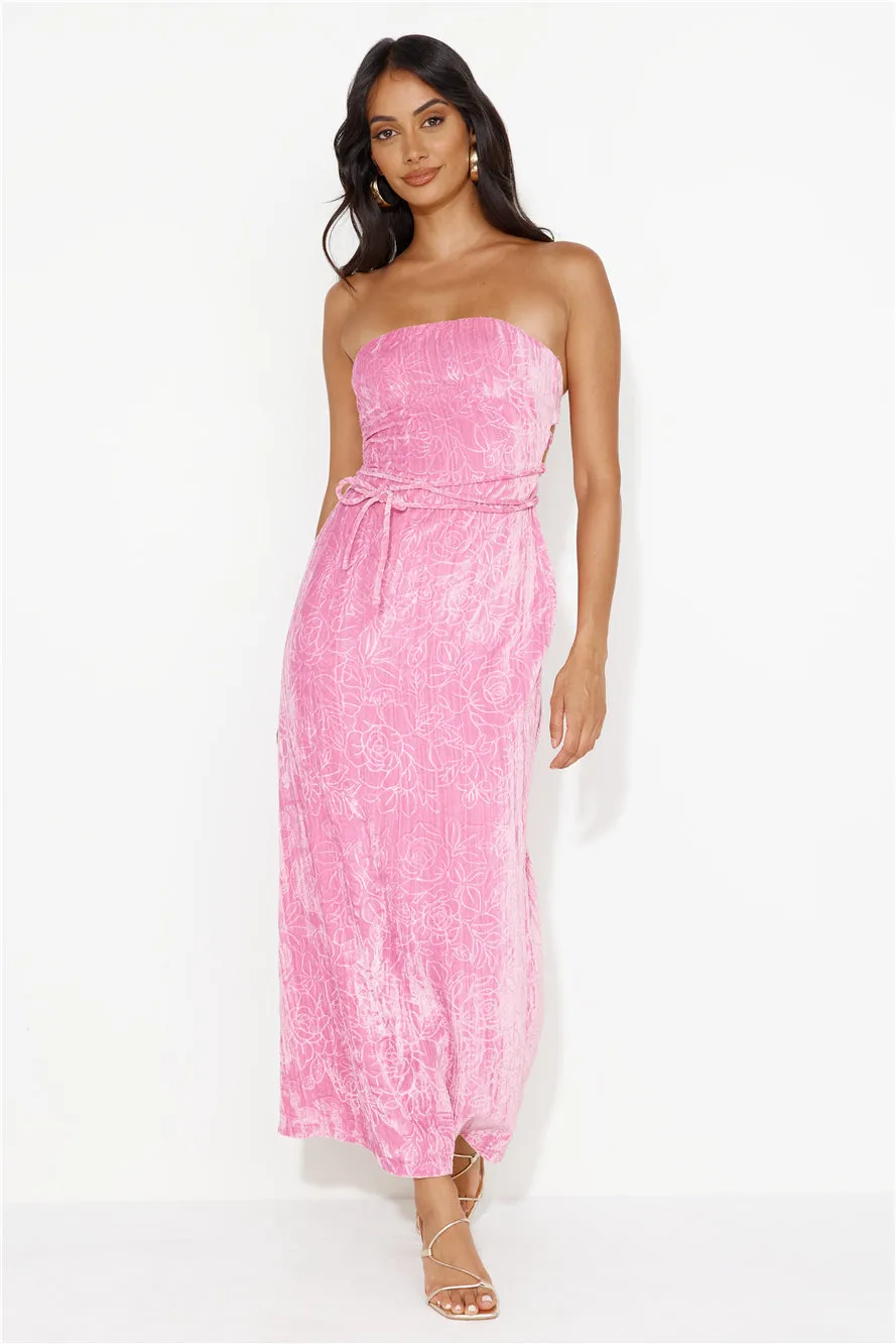 Love The Mirror Girl Maxi Dress Pink sold by Hello Molly product image thumbnail 3