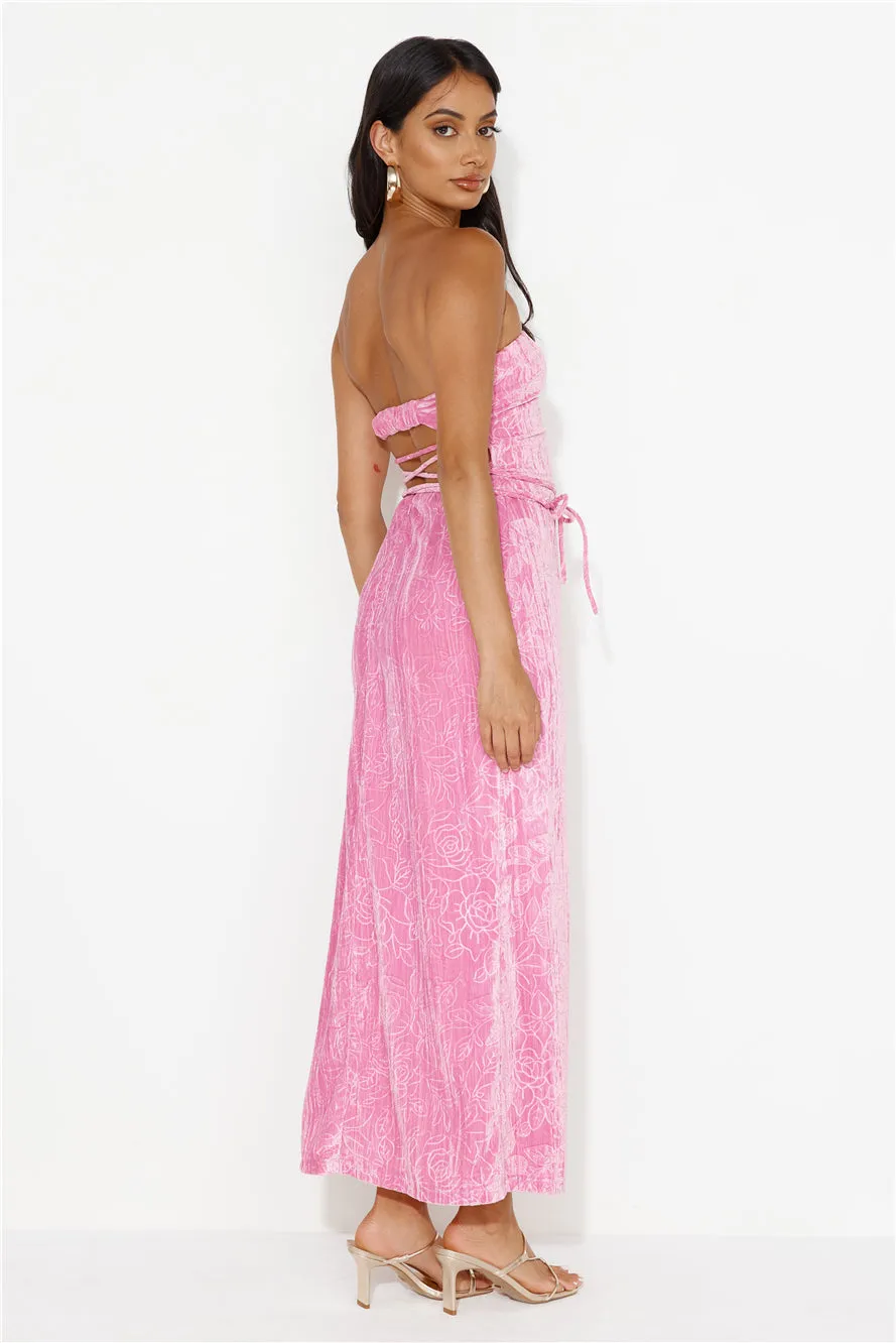 Love The Mirror Girl Maxi Dress Pink sold by Hello Molly product image thumbnail 4