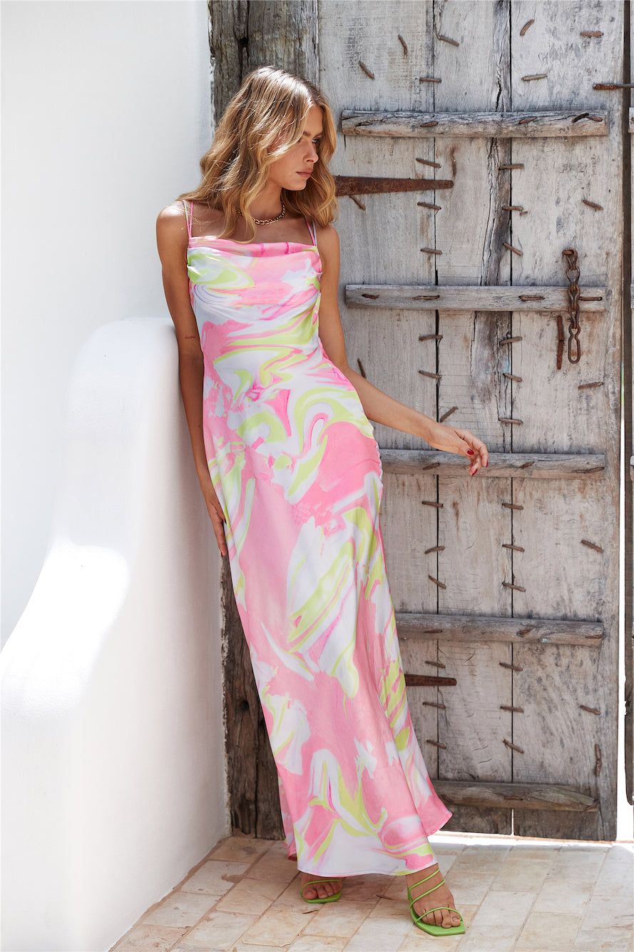 Party Pop Maxi Dress Pink sold by Hello Molly product image thumbnail 2