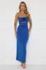 Stylish Luxury Lace Maxi Dress Blue sold by Hello Molly
