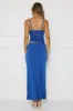 Stylish Luxury Lace Maxi Dress Blue sold by Hello Molly